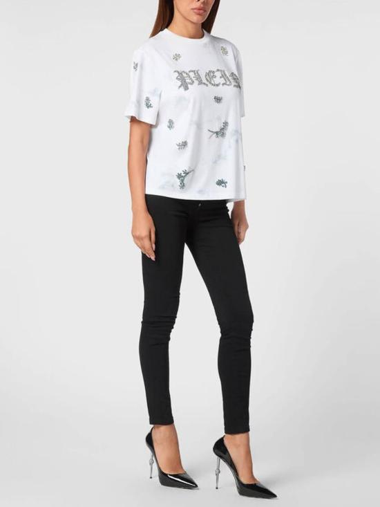 26SS 필립 플레인 반팔 티셔츠 SAECWTK3577PJY002N07 Multicolour - PHILIPP PLEIN