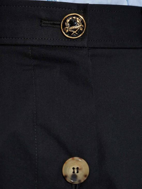  모스키노 미디 스커트 12605310555 Black - MOSCHINO