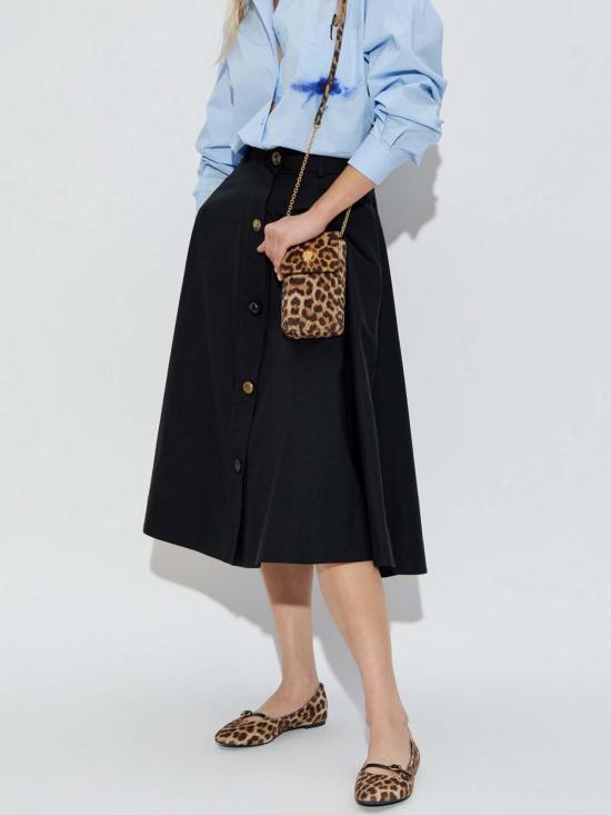  모스키노 미디 스커트 12605310555 Black - MOSCHINO