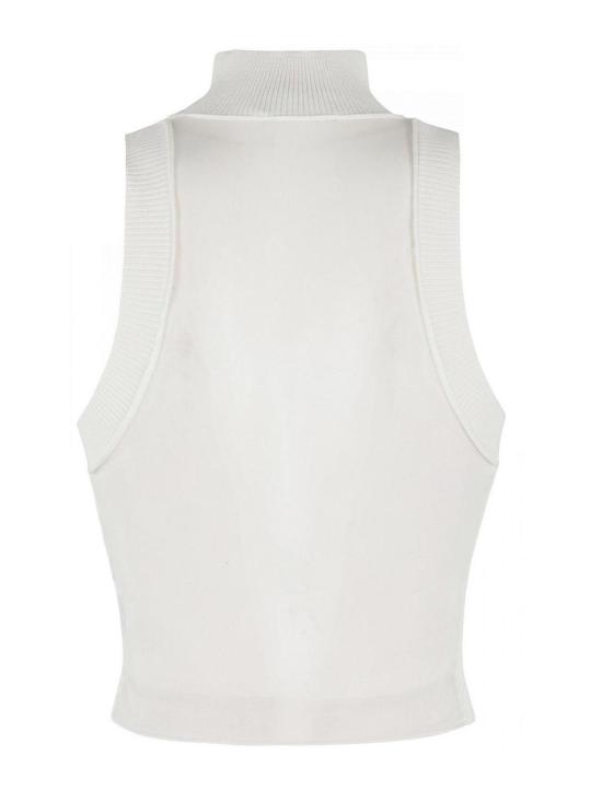 25SS 엘리자베타프랜치 민소매 티셔츠 TK28S51E2360 White - ELISABETTA FRANCHI