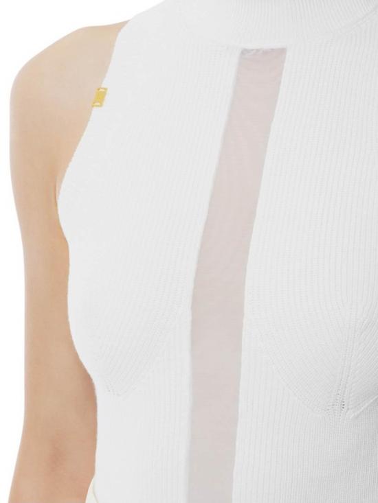 25SS 엘리자베타프랜치 민소매 티셔츠 TK28S51E2360 White - ELISABETTA FRANCHI