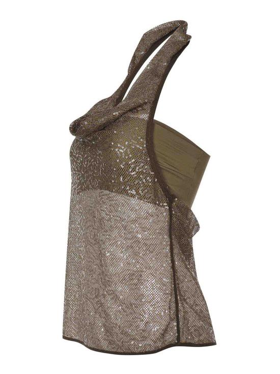  핑코 민소매 티셔츠 104722A2EXX26 Green - PINKO