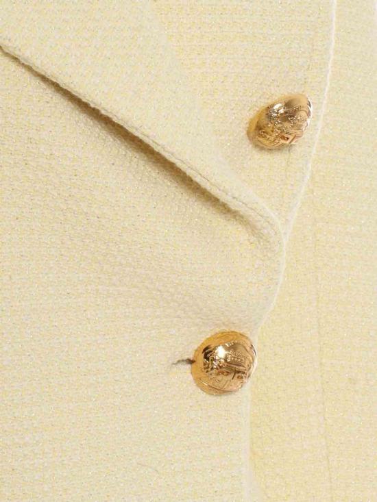 25SS 엘리자베타프랜치 수트 자켓 GI16152E2DC7 Yellow - ELISABETTA FRANCHI