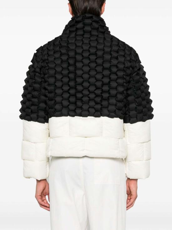  크리스토퍼 락시 숏패딩 CRDJ007NBLACKWHITE White - CHRISTOPHER RAXXY