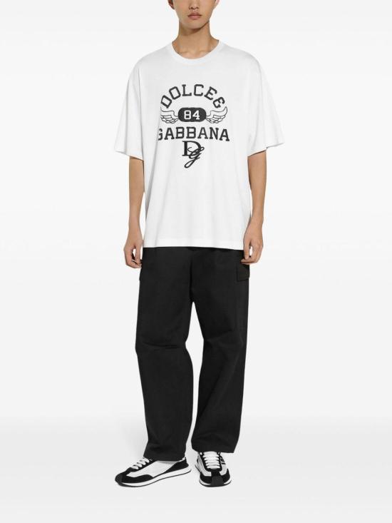 25SS 돌체앤가바나 반팔 티셔츠 G8PN9ZG7NSNW0111 White - DOLCE & GABBANA