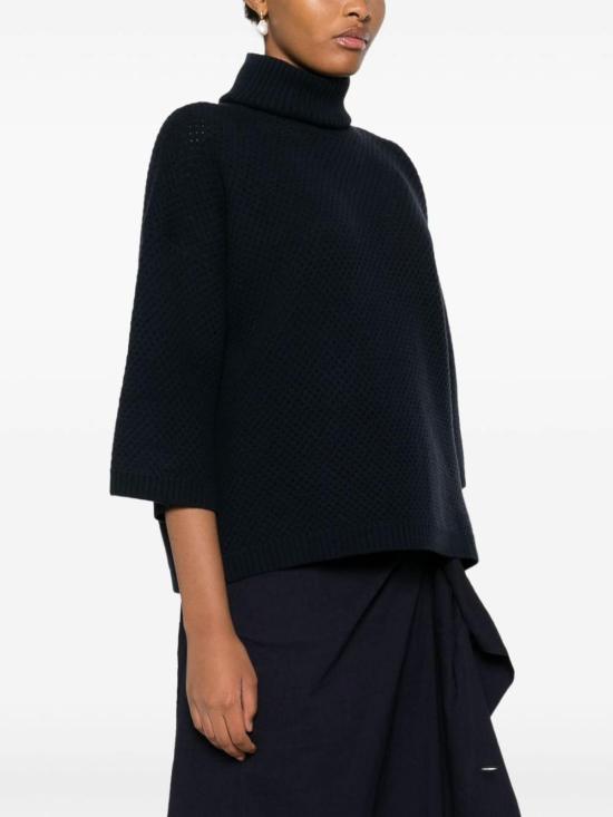  파비아나 필리피 긴팔 티셔츠 MAD224F525L0385131 Blue - FABIANA FILIPPI