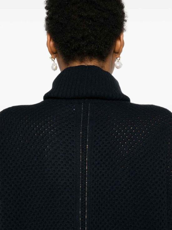  파비아나 필리피 긴팔 티셔츠 MAD224F525L0385131 Blue - FABIANA FILIPPI