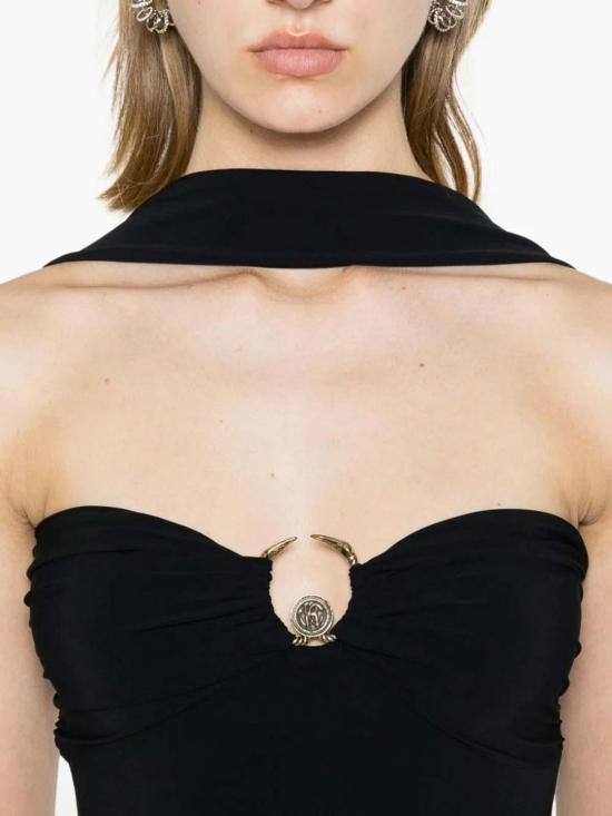 로베르토 카발리 숏팬츠 TKT10HLL00605051 Black - ROBERTO CAVALLI