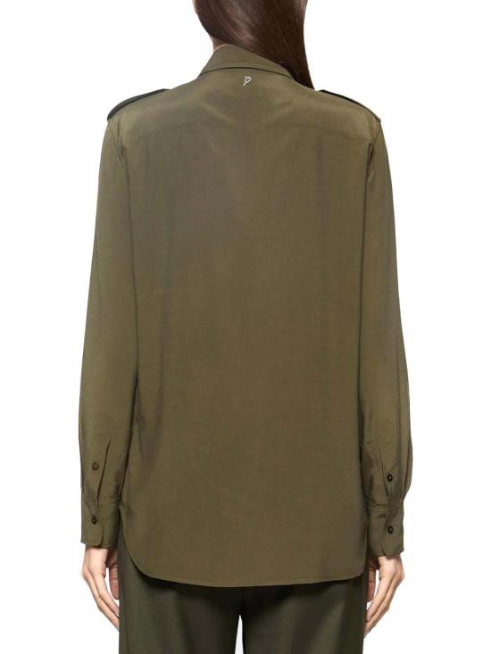  돈답 셔츠 DC379IF0040DXXX633 Green - DONDUP
