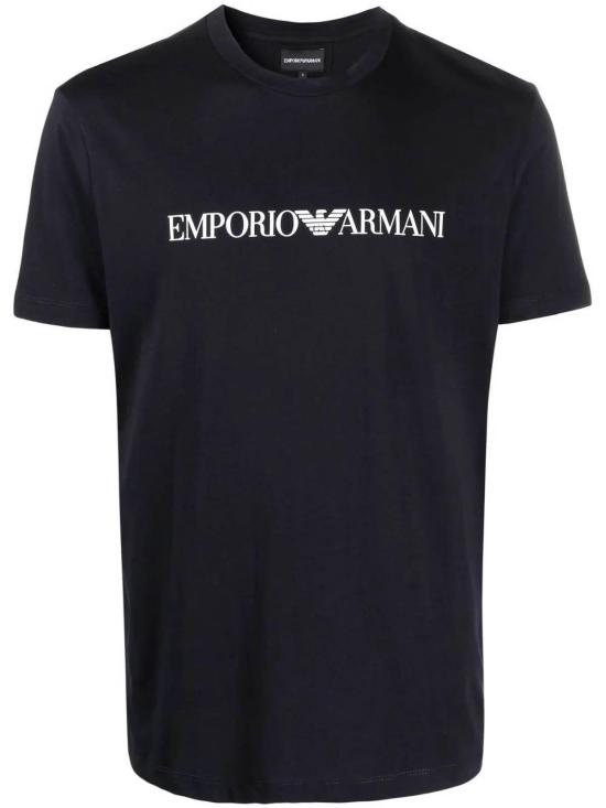 25SS 엠포리오 아르마니 반팔 티셔츠 8N1TN51JPZZ0974 Blue - EMPORIO ARMANI