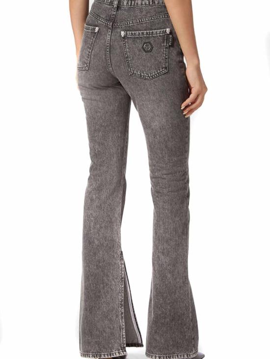  필립 플레인 스트레이트 팬츠 FADCWDT2583PDE004N10GO Grey - PHILIPP PLEIN