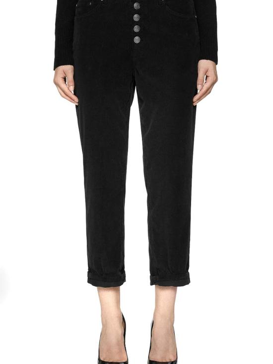  돈답 스트레이트 팬츠 DP268BVS0030DBM5999 Black - DONDUP