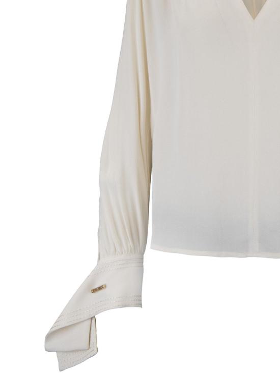 25SS 엘리자베타프랜치 블라우스 CA03037E2193 Cream - ELISABETTA FRANCHI