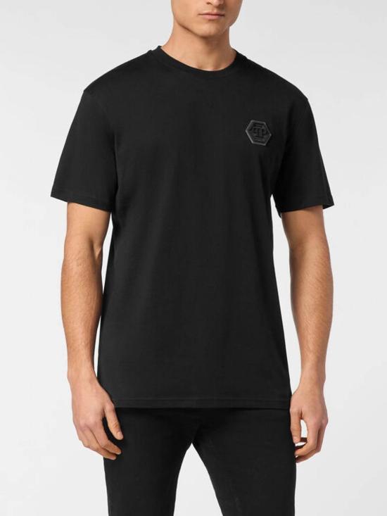 25SS 필립 플레인 반팔 티셔츠 PAECMTK8109PJY002N0202 Black - PHILIPP PLEIN