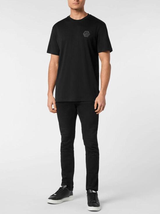 25SS 필립 플레인 반팔 티셔츠 PAECMTK8109PJY002N0202 Black - PHILIPP PLEIN