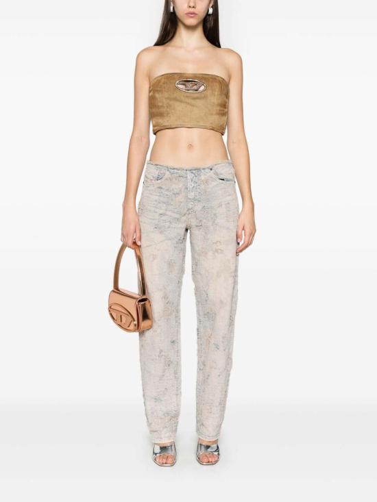 25FW 디젤 민소매 티셔츠 A158380AJET01 Beige - DIESEL