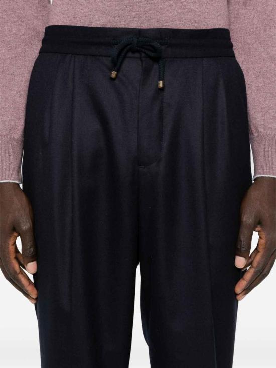  브루넬로 쿠치넬리 스트레이트 팬츠 ME226E1710C334 Blue - BRUNELLO CUCINELLI