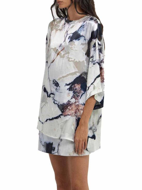  로베르토 카발리 반팔 티셔츠 TWT602HEN18D0027 Multicolour - ROBERTO CAVALLI