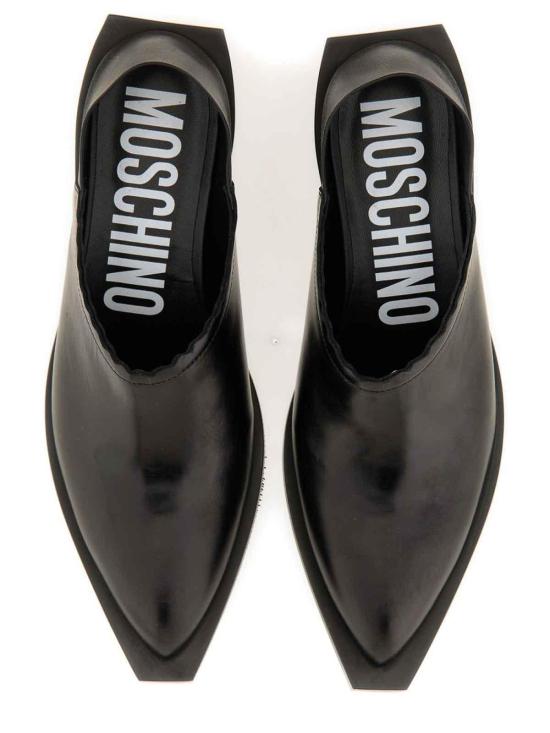 25FW 모스키노 로퍼 MA10514M0LMD5000 Black - MOSCHINO