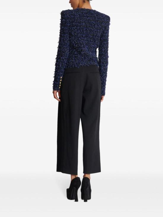  발망 수트 자켓 DF0SK249KH746BO Blue - BALMAIN