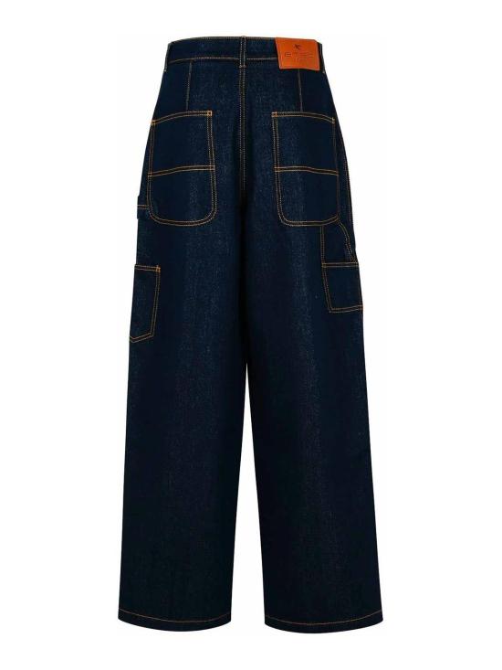  에트로 스트레이트 팬츠 WRNB0014AD177S9000 Blue - ETRO