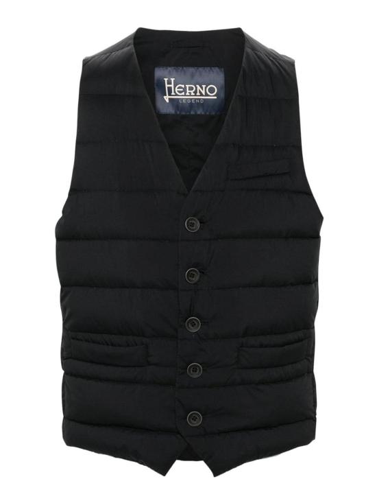 25FW 에르노 다운 베스트 그레이 PI002ULE12456Z9300 Black