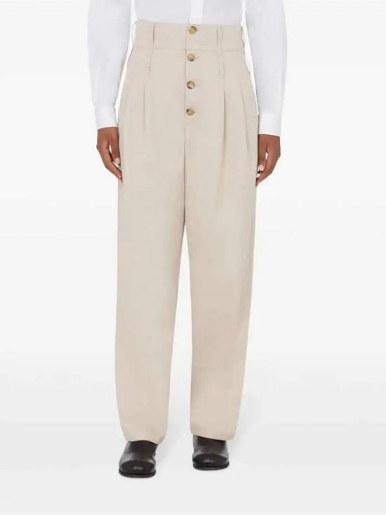  모스키노 스트레이트 팬츠 30405130045 Beige - MOSCHINO