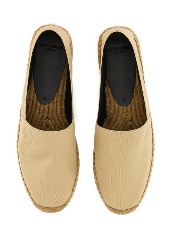 26FW 생로랑 코튼 개버딘 에스파드류 818248 AADNZ9715 BEIGE - SAINT LAURENT