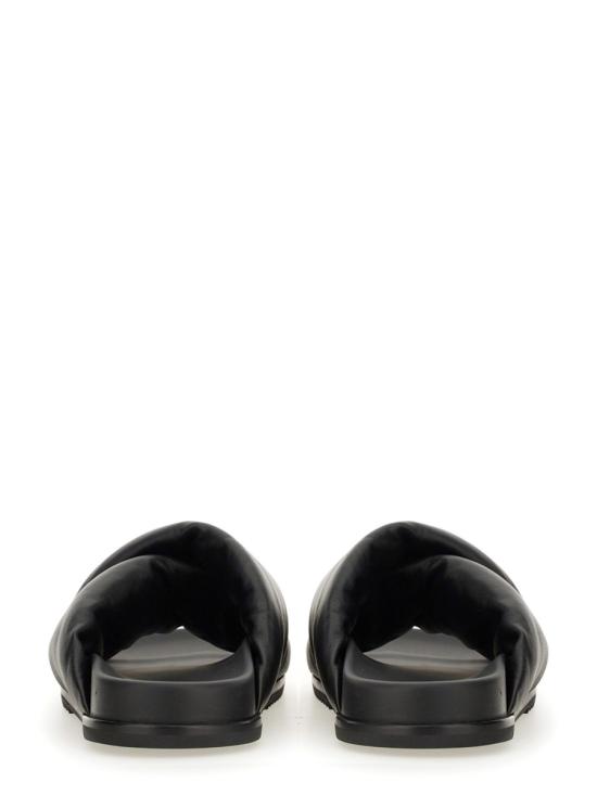 25SS 릭 오웬스 뮬/슬리퍼 RU01E5800 LLP09 BLACK - RICK OWENS