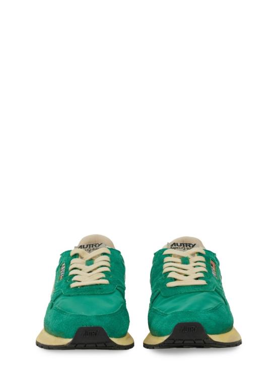 25SS 오트리 릴윈드 나일론 스웨이드 스니커즈 WVLM NC03 GREEN - AUTRY
