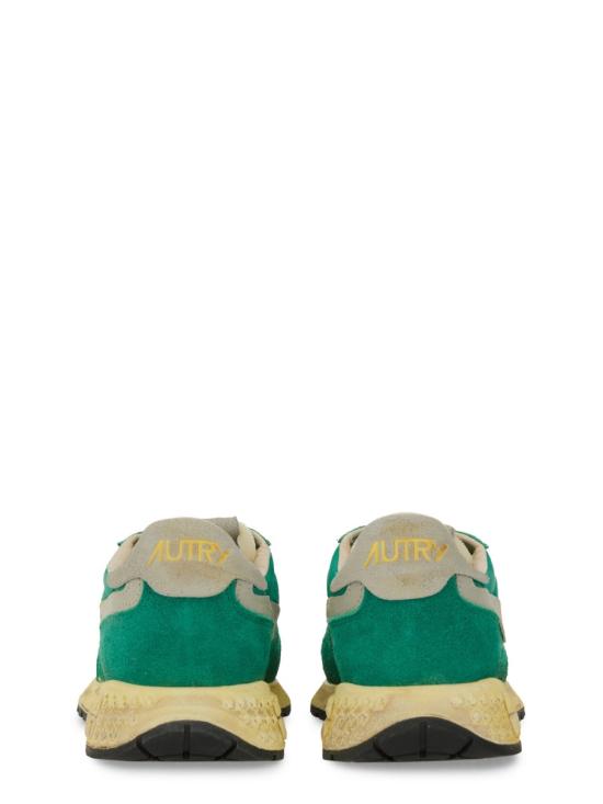 25SS 오트리 릴윈드 나일론 스웨이드 스니커즈 WVLM NC03 GREEN - AUTRY
