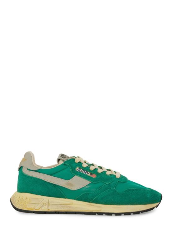 25SS 오트리 릴윈드 나일론 스웨이드 스니커즈 WVLM NC03 GREEN