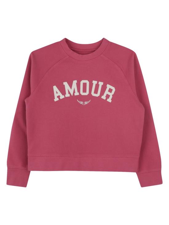 25SS [키즈] 자딕앤볼테르 트레이닝 상의 X60326K 481 PINK