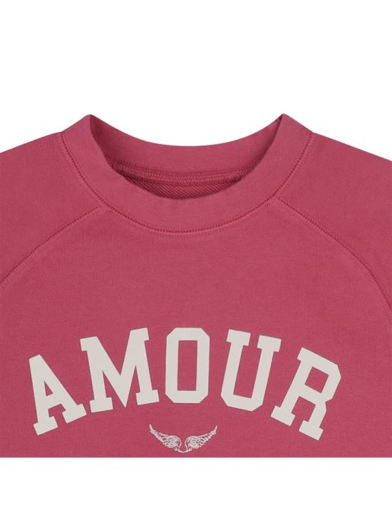 25SS [키즈] 자딕앤볼테르 트레이닝 상의 X60326K 481 PINK - ZADIG & VOLTAIRE