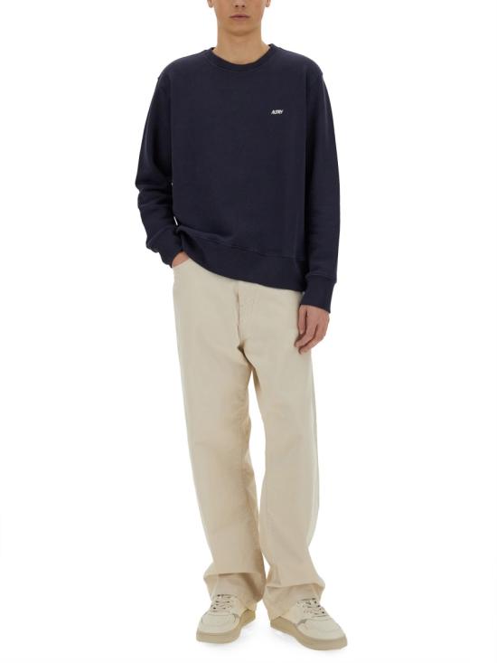 25SS 오트리 긴팔 티셔츠 SWPM A1JB BLUE - AUTRY