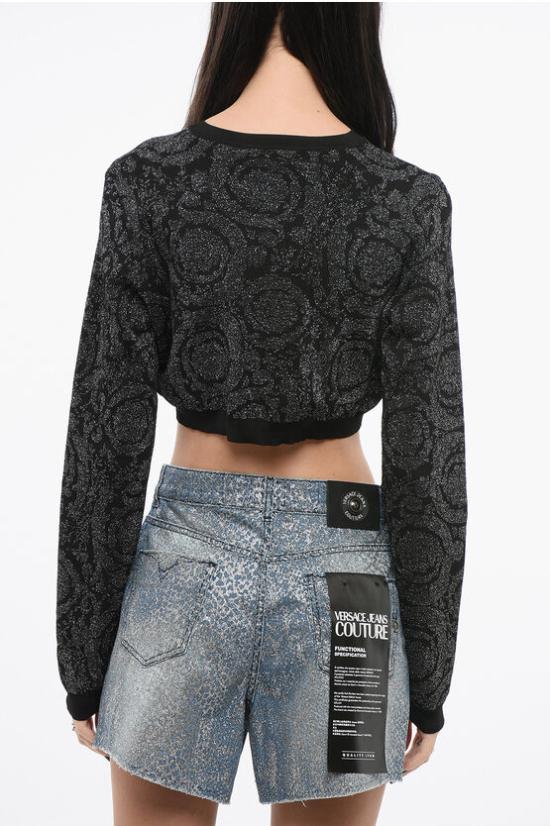  베르사체 가디건 1011020 1A10004 1B000 Black - VERSACE