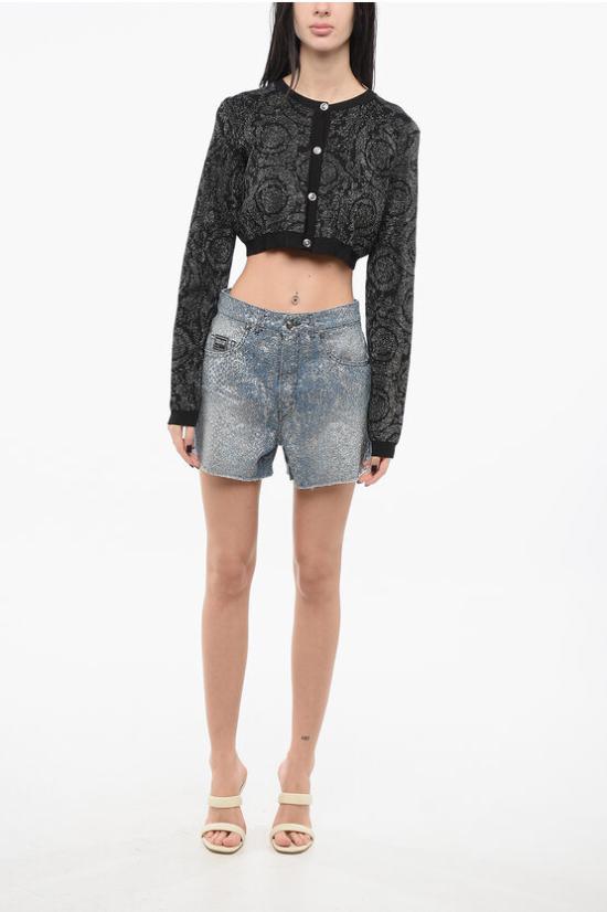  베르사체 가디건 1011020 1A10004 1B000 Black - VERSACE