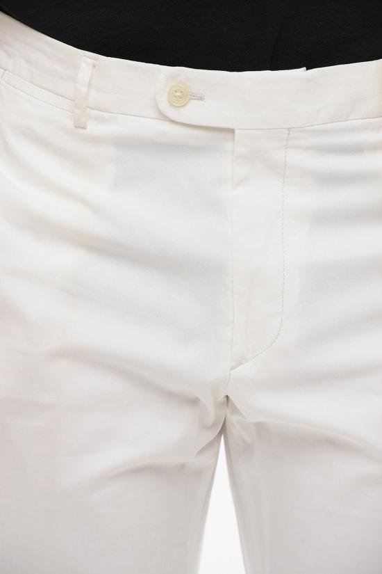 꼬르넬리아니 치노 팬츠 724D01 2113500 028 White - CORNELIANI