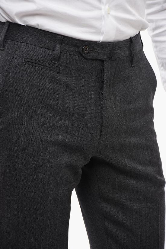  꼬르넬리아니 스트레이트 팬츠 845206 9818240 022 Gray - CORNELIANI