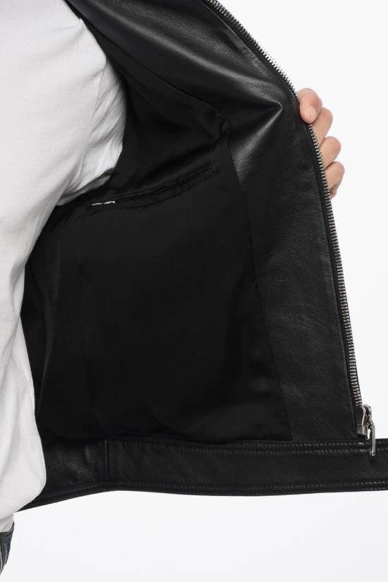  돌체앤가바나 가죽 자켓 G9AQYL HULSJ N0000 Black - DOLCE & GABBANA