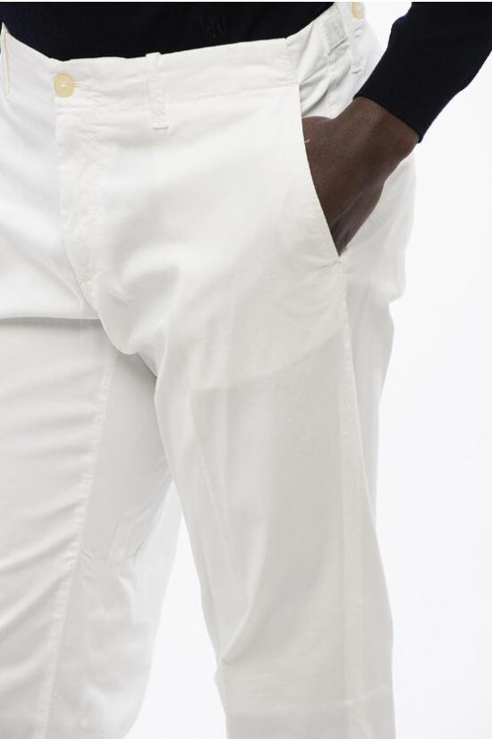  꼬르넬리아니 치노 팬츠 714EG0 3120167 074 White - CORNELIANI