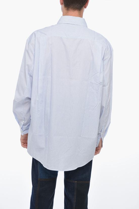  헤드 메이너 긴팔 셔츠 HM00S69CO BLWHSR Blue - HED MAYNER