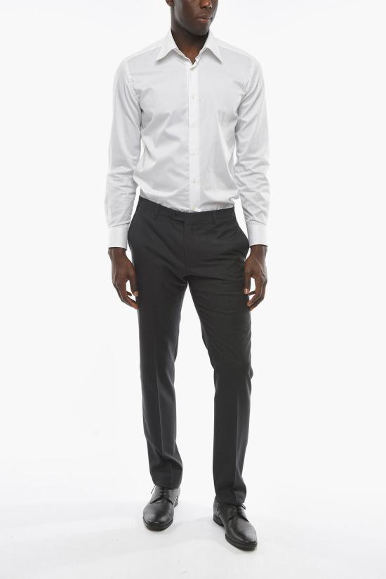  꼬르넬리아니 스트레이트 팬츠 835264 9118060 013 Gray - CORNELIANI