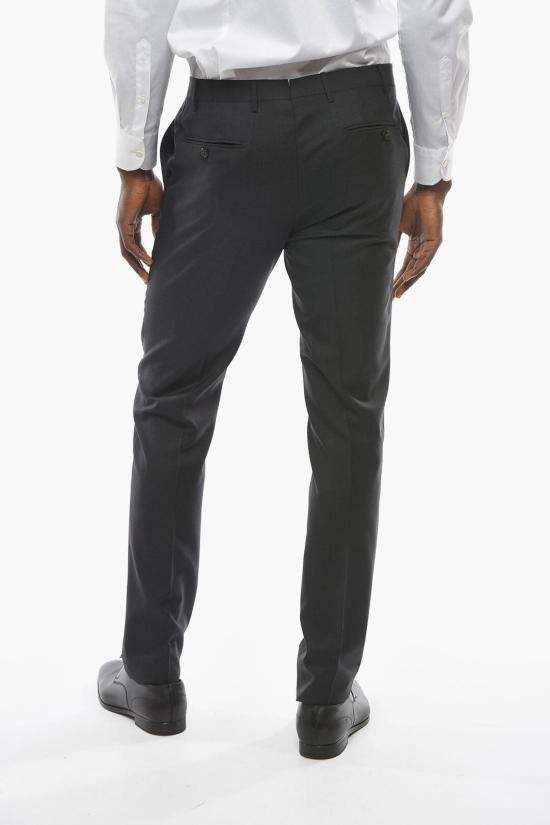  꼬르넬리아니 스트레이트 팬츠 835264 9118060 013 Gray - CORNELIANI