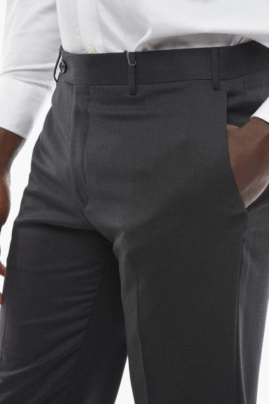  꼬르넬리아니 스트레이트 팬츠 785800 6818060 013 Gray - CORNELIANI