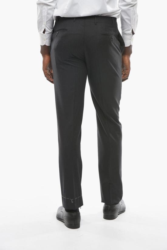  꼬르넬리아니 스트레이트 팬츠 785800 6818060 013 Gray - CORNELIANI