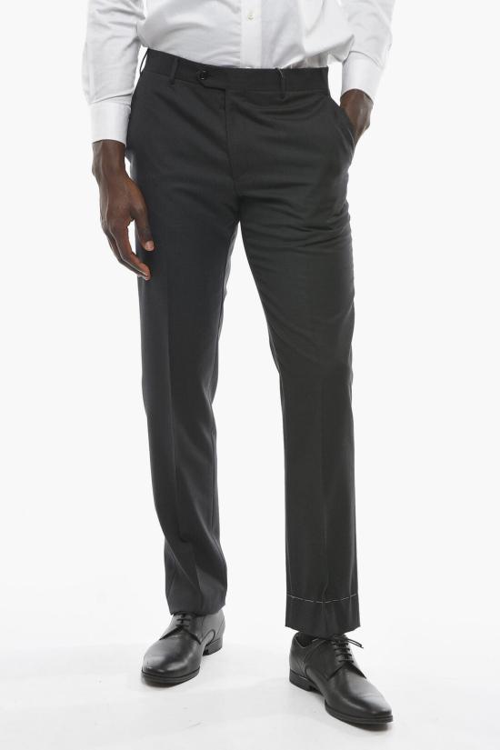  꼬르넬리아니 스트레이트 팬츠 785800 6818060 013 Gray