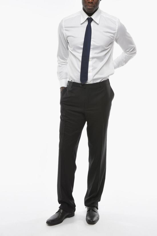  꼬르넬리아니 스트레이트 팬츠 805263 7818060 020 Blue - CORNELIANI