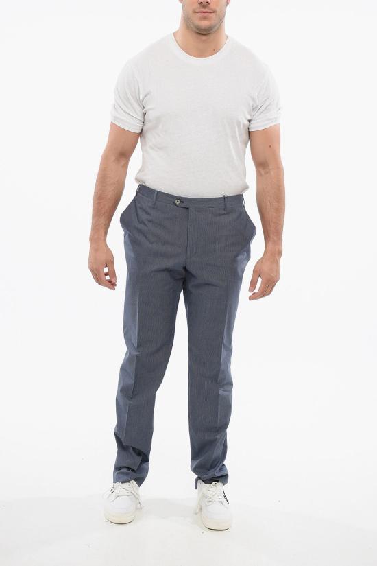  꼬르넬리아니 스트레이트 팬츠 815264 7287524 001 Blue - CORNELIANI