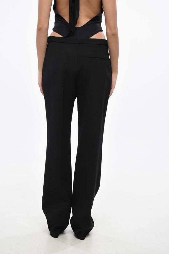  더로우 스트레이트 팬츠 8303 W2794 BLK Black - THE ROW